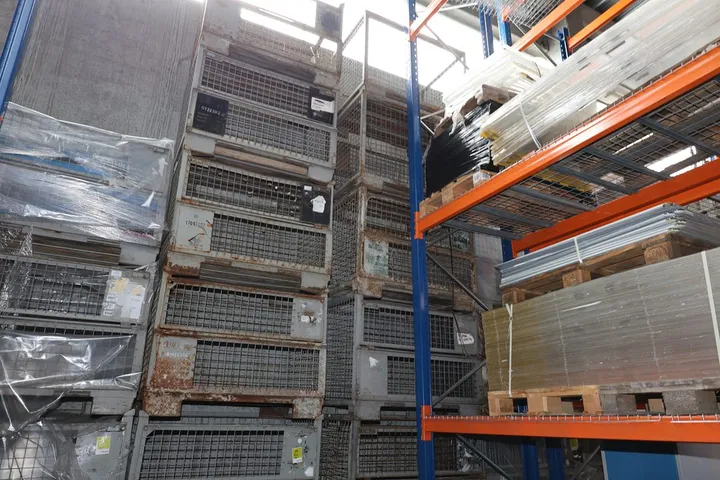 6 x Gitterbox ohne Inhalt